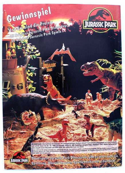 Jurassic Park Vintage Comic 1